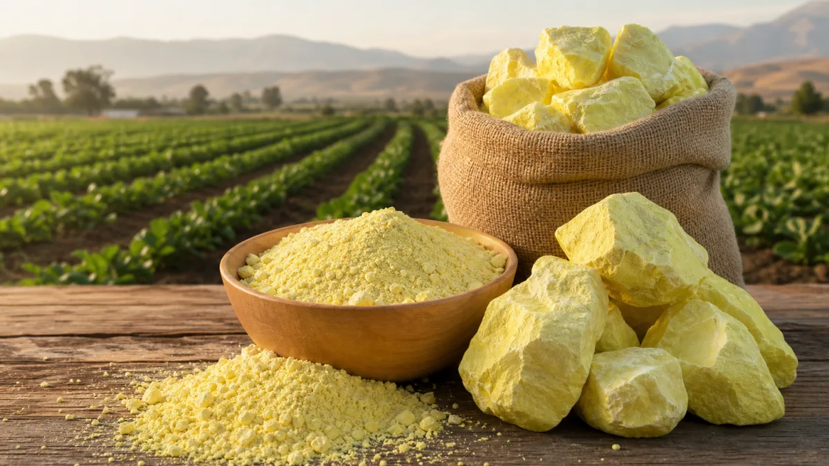 گوگرد طبیعی است و چه کاربردهایی دارد