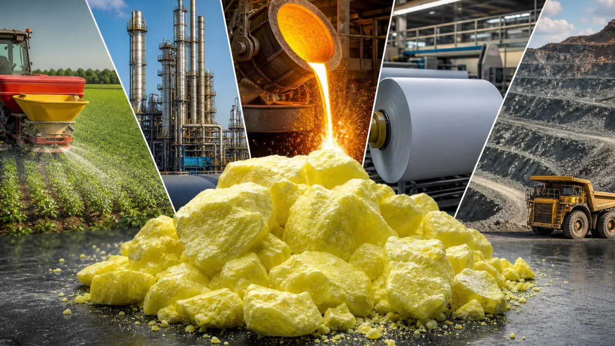 گوگرد طبیعی است و چه کاربردهایی دارد