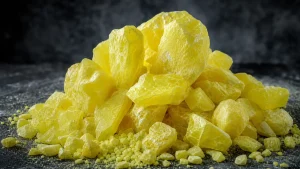 گوگرد خالص با ترکیب عنصری پایدار